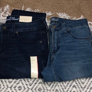 Universal thread jeans